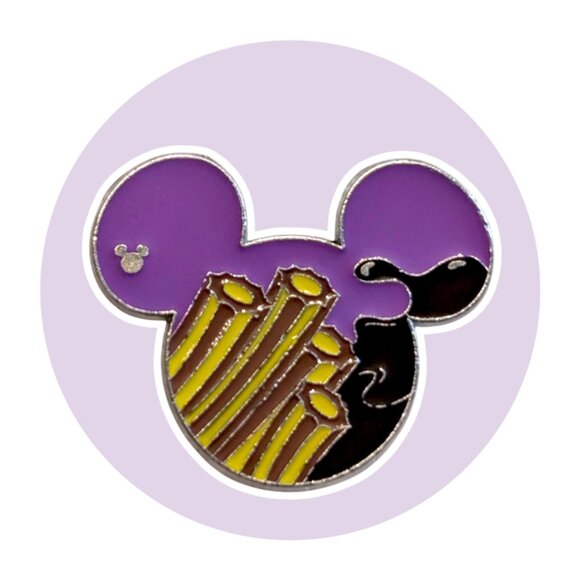 Mickey Icon Disney Pin: Churros - Picture 1 of 2